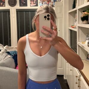 lululemon athletica White Crop Top